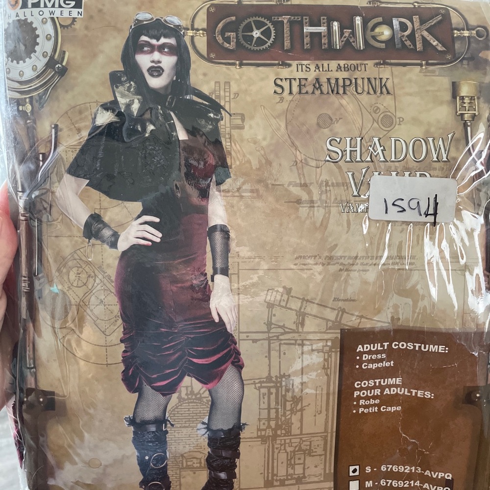 Shadow Vamp it’s all about steampunk vampire costume